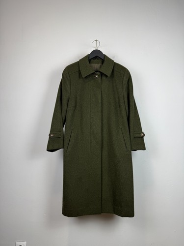 Cappotto lana verde austria - lana,