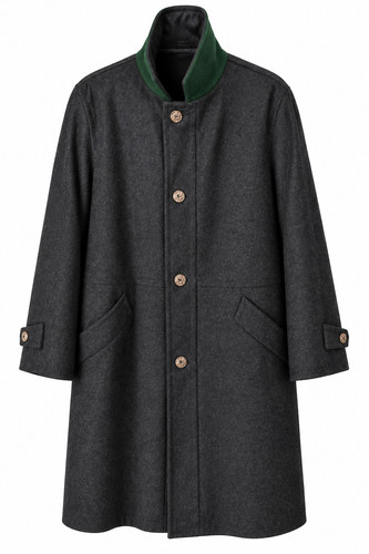 Cappotto loden uomo corno