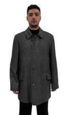 Cappotto loden uomo grigio