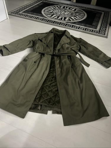 Trench uomo loden verde - trench,